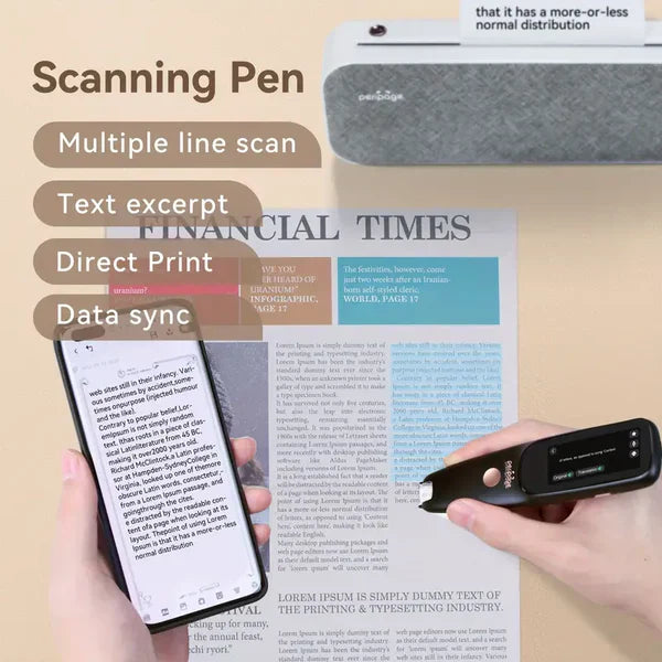❤️112 Languages Voice Translation Scanning Pen SUP